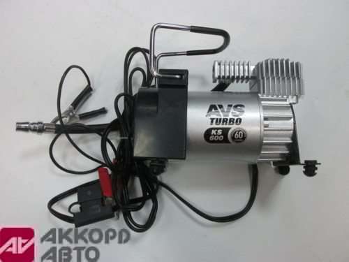 компрессор автомобильный "AVS" 60л  KS600 250W.10атм. 80503