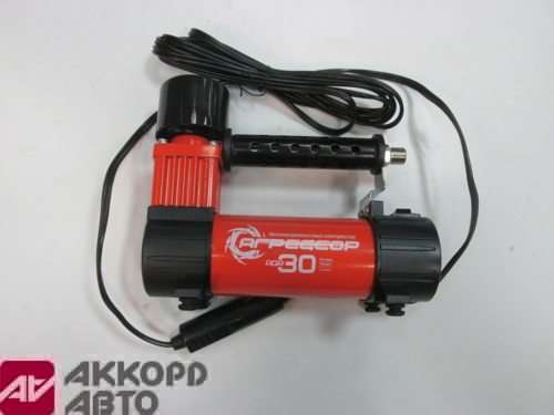 компрессор автомобильный "Agressor" 30л сумка AGR-30