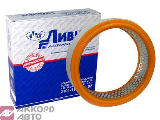 фильтр воздушный элемент ВАЗ Ливны Карб 2101-1109100-02   