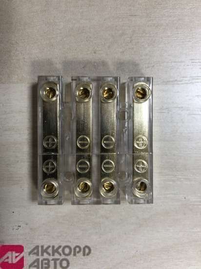 разъем акустического кабеля двойной Mystery MTY-7                    