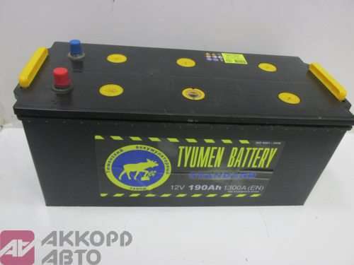 аккумулятор 190 АПЗ 6СТ г.Тюмень п.п. конус L (518*228*238) 1320А               